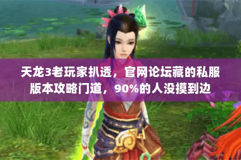 天龙3老玩家扒透,官网论坛藏的私服版本攻略门道,90%的人没摸到边 天龙3老玩家扒透,官网论坛藏的私服版本攻略门道,90%的人没摸到边