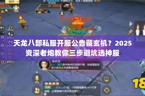 天龙八部私服开服公告藏玄机？2025资深老炮教你三步避坑选神服