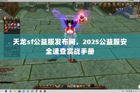 天龙sf公益服发布网，2025公益服安全速查实战手册