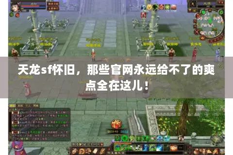 天龙sf怀旧,那些官网永远给不了的爽点全在这儿! 天龙sf怀旧,那些官网永远给不了的爽点全在这儿!