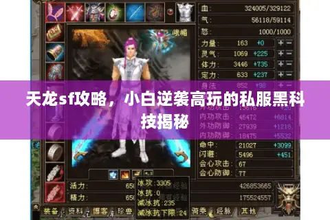 天龙sf攻略,小白逆袭高玩的私服黑科技揭秘 天龙sf攻略,小白逆袭高玩的私服黑科技揭秘