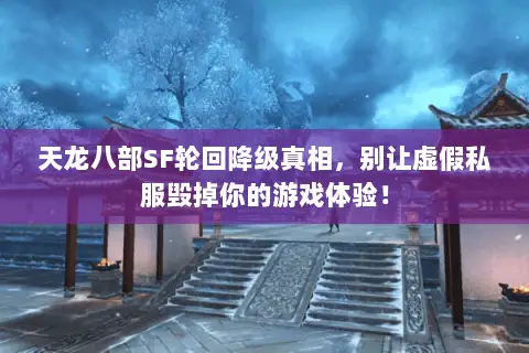 天龙八部SF轮回降级真相，别让虚假私服毁掉你的游戏体验！