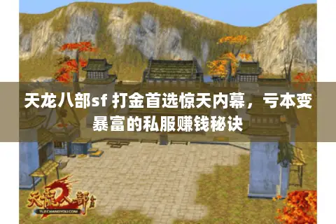 天龙八部sf 打金首选惊天内幕,亏本变暴富的私服赚钱秘诀 天龙八部sf 打金首选惊天内幕,亏本变暴富的私服赚钱秘诀