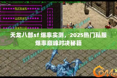 天龙八部sf 爆率实测,2025热门私服爆率巅峰对决秘籍 天龙八部sf 爆率实测,2025热门私服爆率巅峰对决秘籍