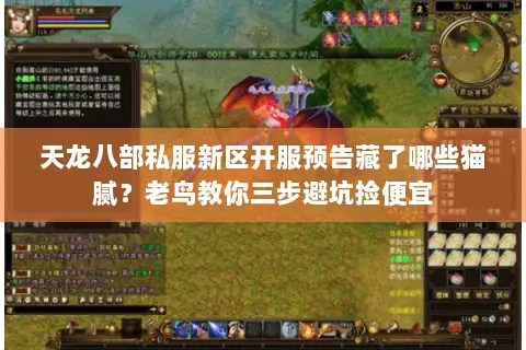 天龙八部私服新区开服预告藏了哪些猫腻？老鸟教你三步避坑捡便宜