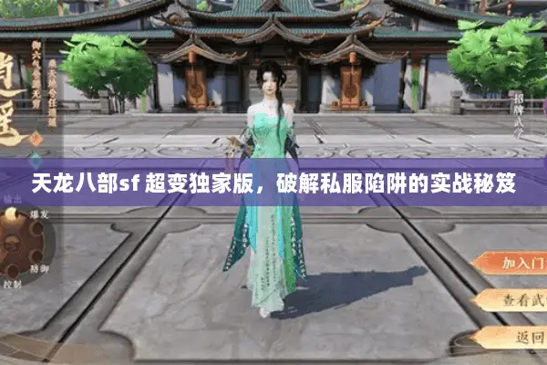 天龙八部sf 超变独家版,破解私服陷阱的实战秘笈 天龙八部sf 超变独家版,破解私服陷阱的实战秘笈