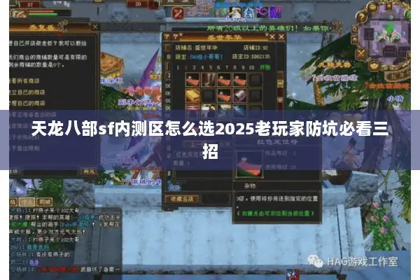 天龙八部sf内测区怎么选2025老玩家防坑必看三招