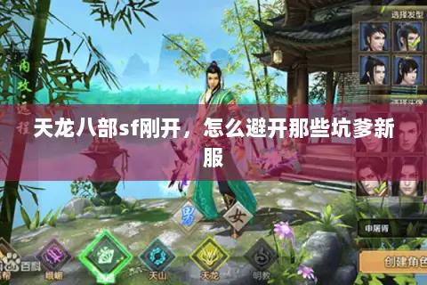 天龙八部sf刚开,怎么避开那些坑爹新服 天龙八部sf刚开,怎么避开那些坑爹新服