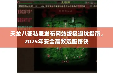 天龙八部私服发布网站终极避坑指南,2025年安全高效选服秘诀 天龙八部私服发布网站终极避坑指南,2025年安全高效选服秘诀
