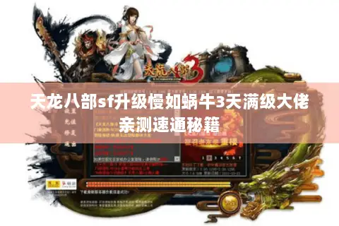 天龙八部sf升级慢如蜗牛3天满级大佬亲测速通秘籍