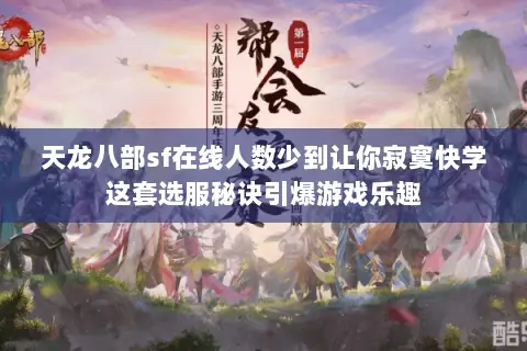 天龙八部sf在线人数少到让你寂寞快学这套选服秘诀引爆游戏乐趣