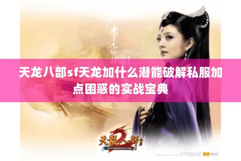 天龙八部sf天龙加什么潜能破解私服加点困惑的实战宝典