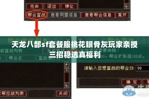 天龙八部sf套餐服挑花眼骨灰玩家亲授三招稳选真福利 天龙八部sf套餐服挑花眼骨灰玩家亲授三招稳选真福利