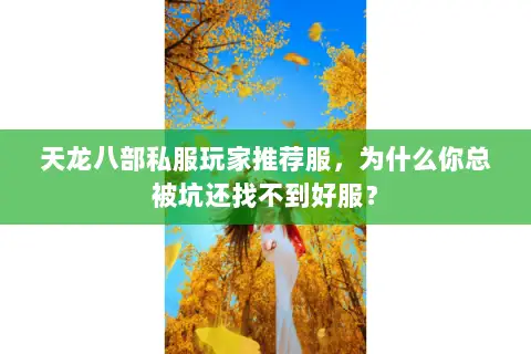 天龙八部私服玩家推荐服,为什么你总被坑还找不到好服? 天龙八部私服玩家推荐服,为什么你总被坑还找不到好服?