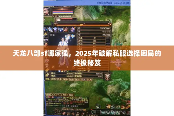 天龙八部sf哪家强,2025年破解私服选择困局的终极秘笈 天龙八部sf哪家强,2025年破解私服选择困局的终极秘笈