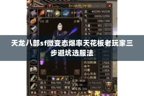 天龙八部sf微变态爆率天花板老玩家三步避坑选服法 天龙八部sf微变态爆率天花板老玩家三步避坑选服法