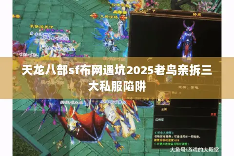 天龙八部sf布网遇坑2025老鸟亲拆三大私服陷阱 天龙八部sf布网遇坑2025老鸟亲拆三大私服陷阱