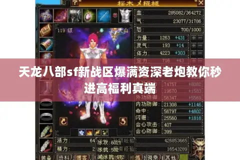 天龙八部sf新战区爆满资深老炮教你秒进高福利真端 天龙八部sf新战区爆满资深老炮教你秒进高福利真端