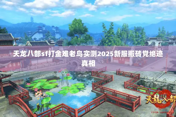 天龙八部sf打金难老鸟实测2025新服搬砖党绝迹真相 天龙八部sf打金难老鸟实测2025新服搬砖党绝迹真相