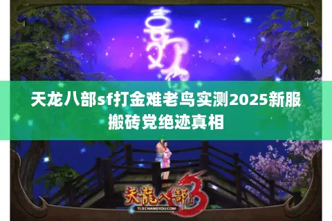 天龙八部sf打金难老鸟实测2025新服搬砖党绝迹真相 天龙八部sf打金难老鸟实测2025新服搬砖党绝迹真相