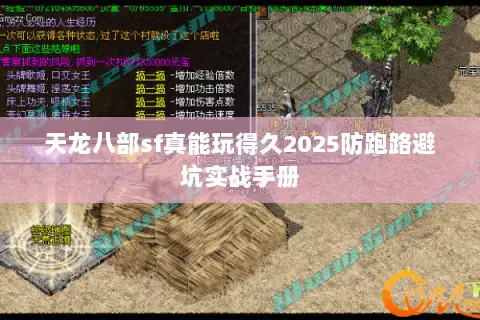 天龙八部sf真能玩得久2025防跑路避坑实战手册 天龙八部sf真能玩得久2025防跑路避坑实战手册