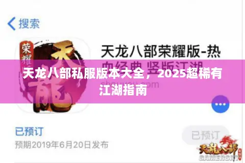 天龙八部私服版本大全,2025超稀有江湖指南 天龙八部私服版本大全,2025超稀有江湖指南