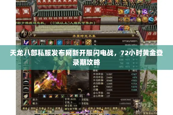 天龙八部私服发布网新开服闪电战,72小时黄金登录期攻略 天龙八部私服发布网新开服闪电战,72小时黄金登录期攻略
