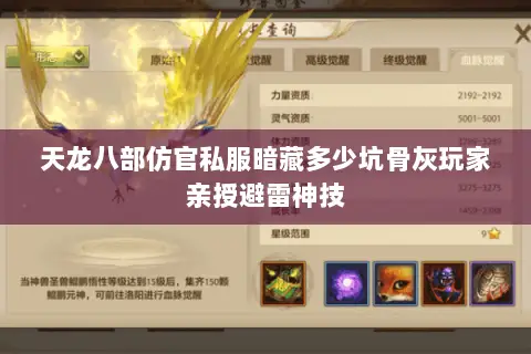 天龙八部仿官私服暗藏多少坑骨灰玩家亲授避雷神技 天龙八部仿官私服暗藏多少坑骨灰玩家亲授避雷神技