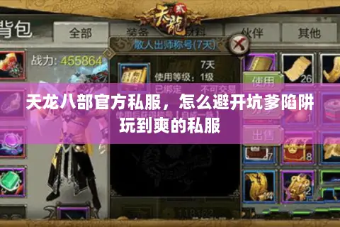 天龙八部官方私服,怎么避开坑爹陷阱玩到爽的私服 天龙八部官方私服,怎么避开坑爹陷阱玩到爽的私服