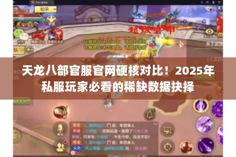 天龙八部官服官网硬核对比！2025年私服玩家必看的稀缺数据抉择