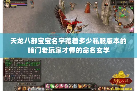 天龙八部宝宝名字藏着多少私服版本的暗门老玩家才懂的命名玄学 天龙八部宝宝名字藏着多少私服版本的暗门老玩家才懂的命名玄学