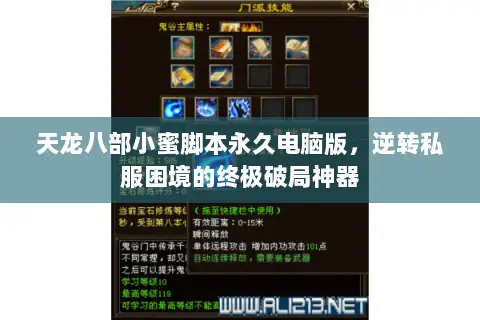 天龙八部小蜜脚本永久电脑版,逆转私服困境的终极破局神器 天龙八部小蜜脚本永久电脑版,逆转私服困境的终极破局神器