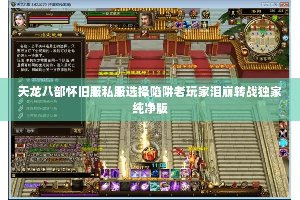 天龙八部怀旧服私服选择陷阱老玩家泪崩转战独家纯净版 天龙八部怀旧服私服选择陷阱老玩家泪崩转战独家纯净版