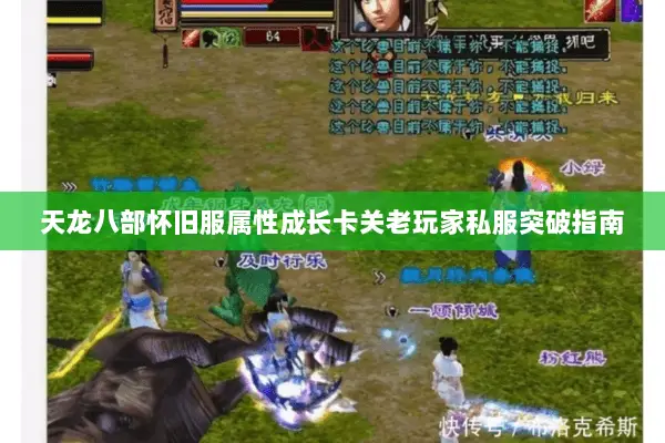 天龙八部怀旧服属性成长卡关老玩家私服突破指南 天龙八部怀旧服属性成长卡关老玩家私服突破指南